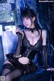 水淼aqua Cosplay 猫咪女郎 黑色猫猫 P13 No.d0296f