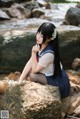 Coser @ 白 烨 Vol.013: 湿身 JK 水下 版 (98 photos) P67 No.a070ed Image No. 29