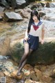 Coser @ 白 烨 Vol.013: 湿身 JK 水下 版 (98 photos) P79 No.6c9287 Image No. 75