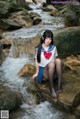 Coser @ 白 烨 Vol.013: 湿身 JK 水下 版 (98 photos) P14 No.3966b9 Image No. 169