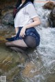 Coser @ 白 烨 Vol.013: 湿身 JK 水下 版 (98 photos) P9 No.4c0c0d Image No. 179