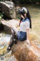 Coser @ 白 烨 Vol.013: 湿身 JK 水下 版 (98 photos)