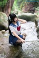 Coser @ 白 烨 Vol.013: 湿身 JK 水下 版 (98 photos) P22 No.162d18 Image No. 153