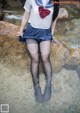 Coser @ 白 烨 Vol.013: 湿身 JK 水下 版 (98 photos) P39 No.f39976 Image No. 119