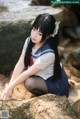 Coser @ 白 烨 Vol.013: 湿身 JK 水下 版 (98 photos) P72 No.fd2229 Image No. 81